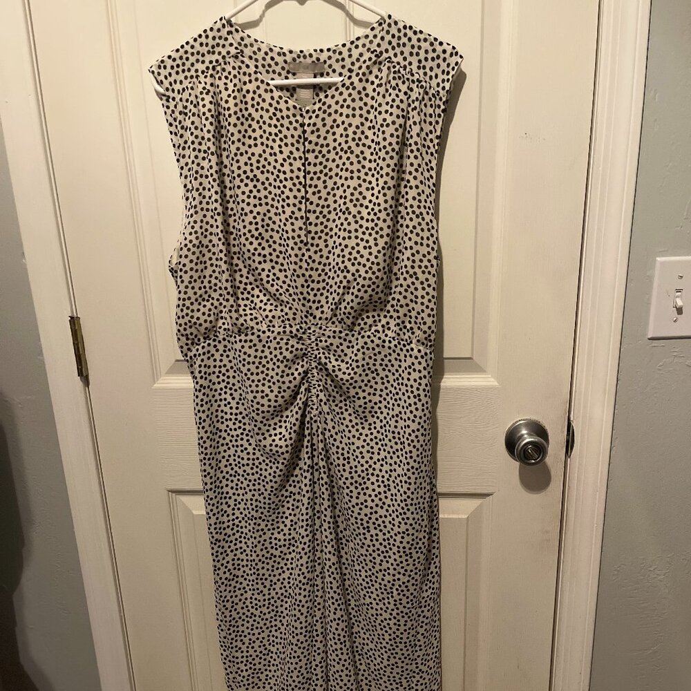 H&M Patterned Chiffon Dress